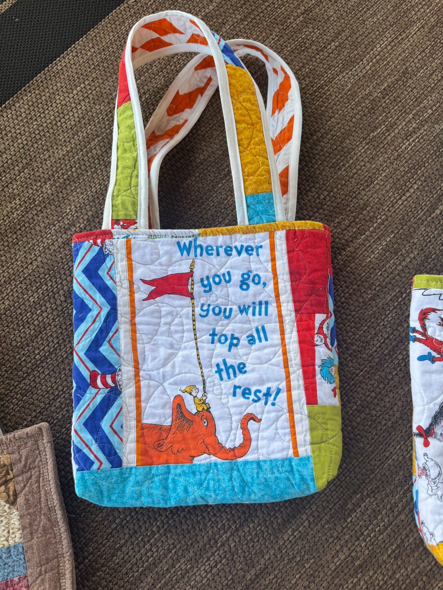 Dr. Seuss Analog Tote Bag #2