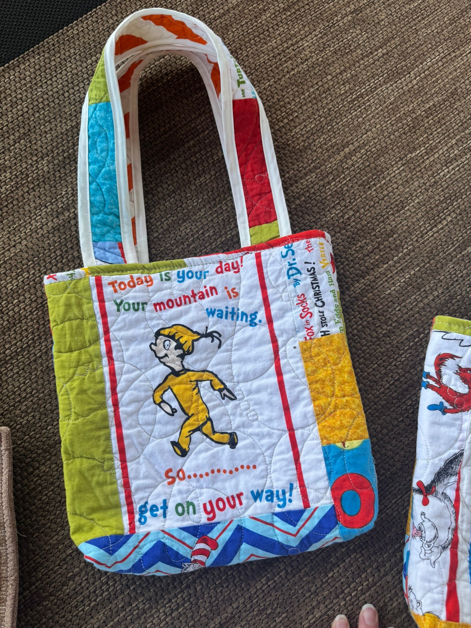 Dr. Seuss Analog Tote Bag #2