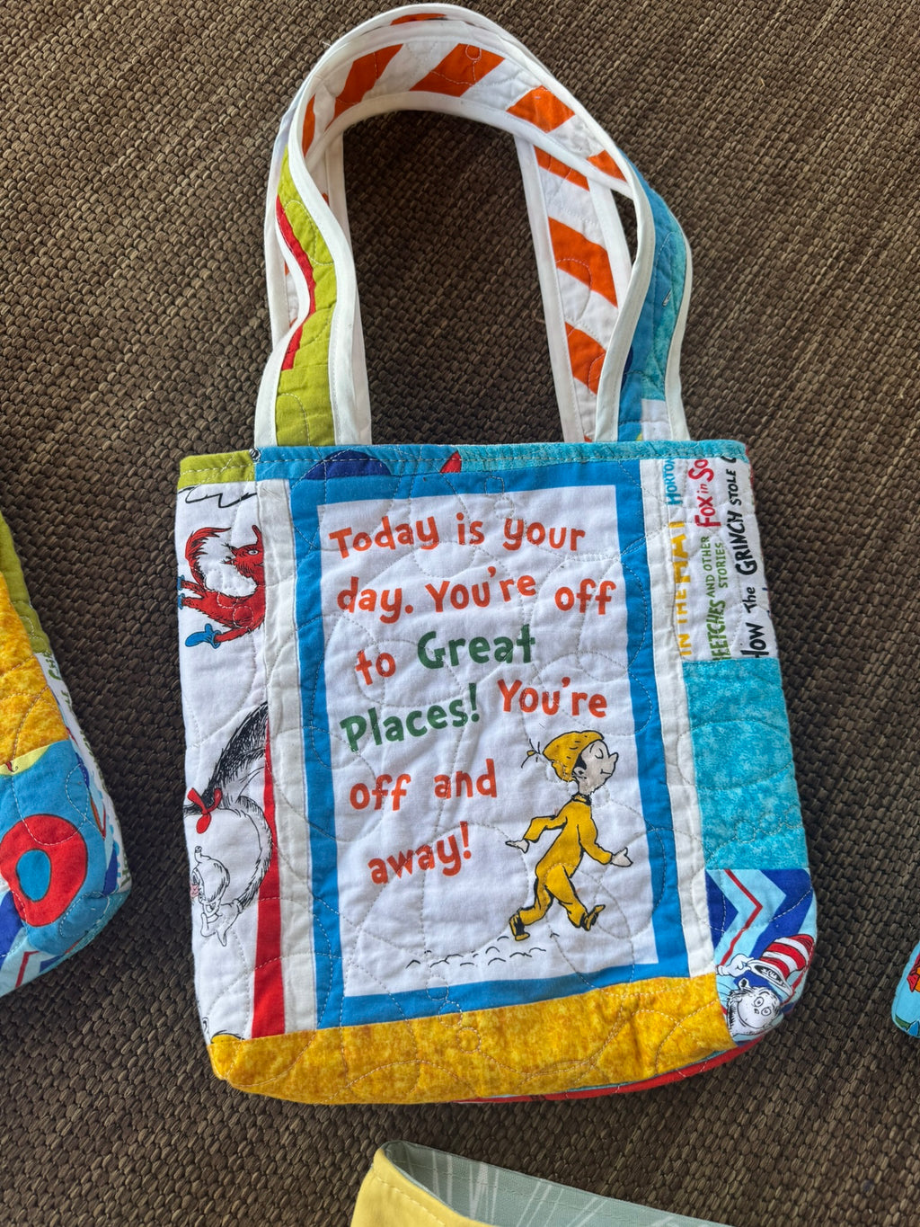 Dr. Seuss Analog Tote Bag #1