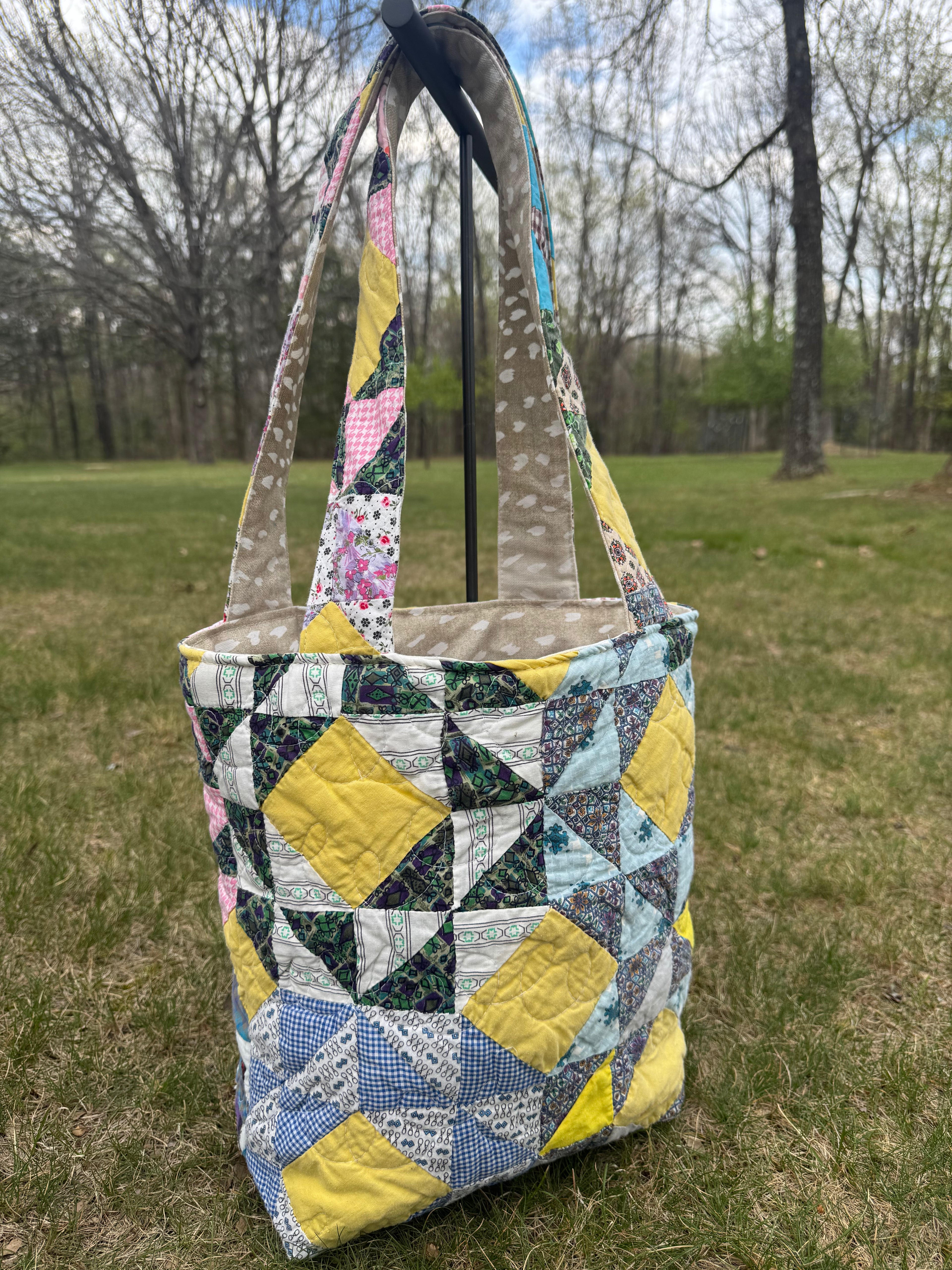 Quilted Tote-LG